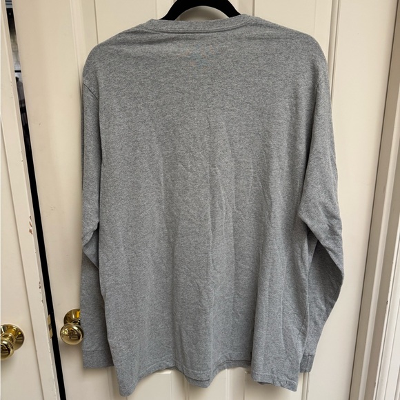 Patagonia Heather Gray Long Sleeve Regular Fit Responsibility-tee - Picture 6 of 7